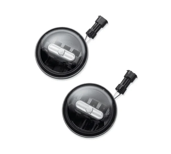 4 inch Daymaker Signature Reflector LED Auxiliary Lamps - Black - Image 3